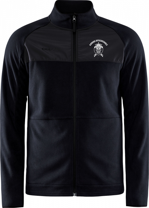 Craft - Ho Full Zip Micro Fleece Jacket Men - Preto & cinzento granito