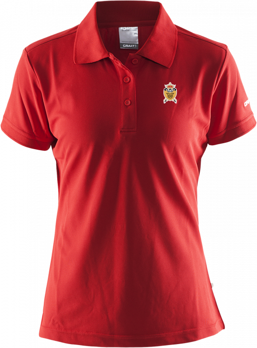 Craft - Ho Polo Shirt Pique Classic Woman - Czerwony